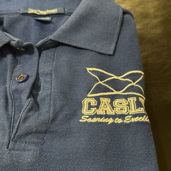 Coral Academy Blue Size Medium 7/8 shirts. Bundle of 4. - Picture 4 of 6